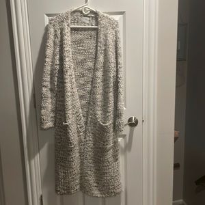 Lush long sweater topper